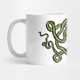 snorkeling water snake Mug